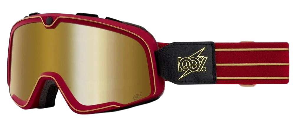 Мотоокуляри 100% BARSTOW Goggle Cartier/True Gold Lens (14943)
