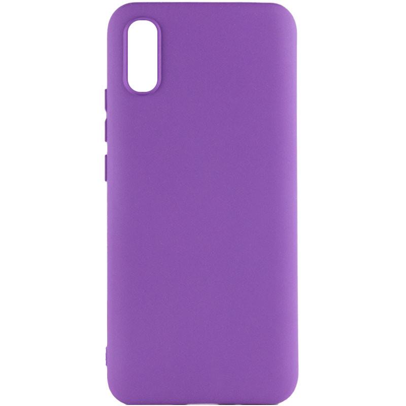 Протиударний чохол Silicone Cover Lakshmi Full Camera (AA) для Xiaomi Redmi 9A Purple