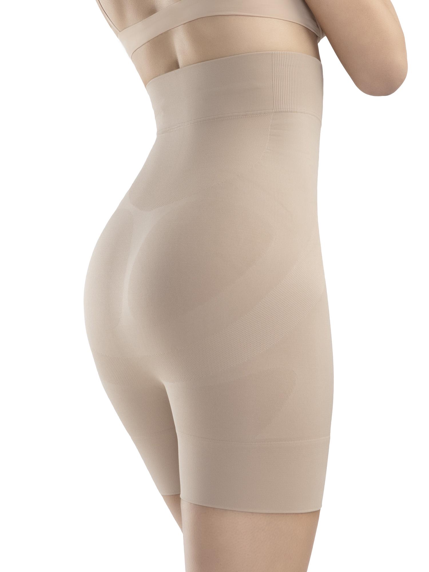 Корректирующие мини-шорты Relaxsan FarmaCell Bodyshaper с высокой талией S Нюдовый - фото 6