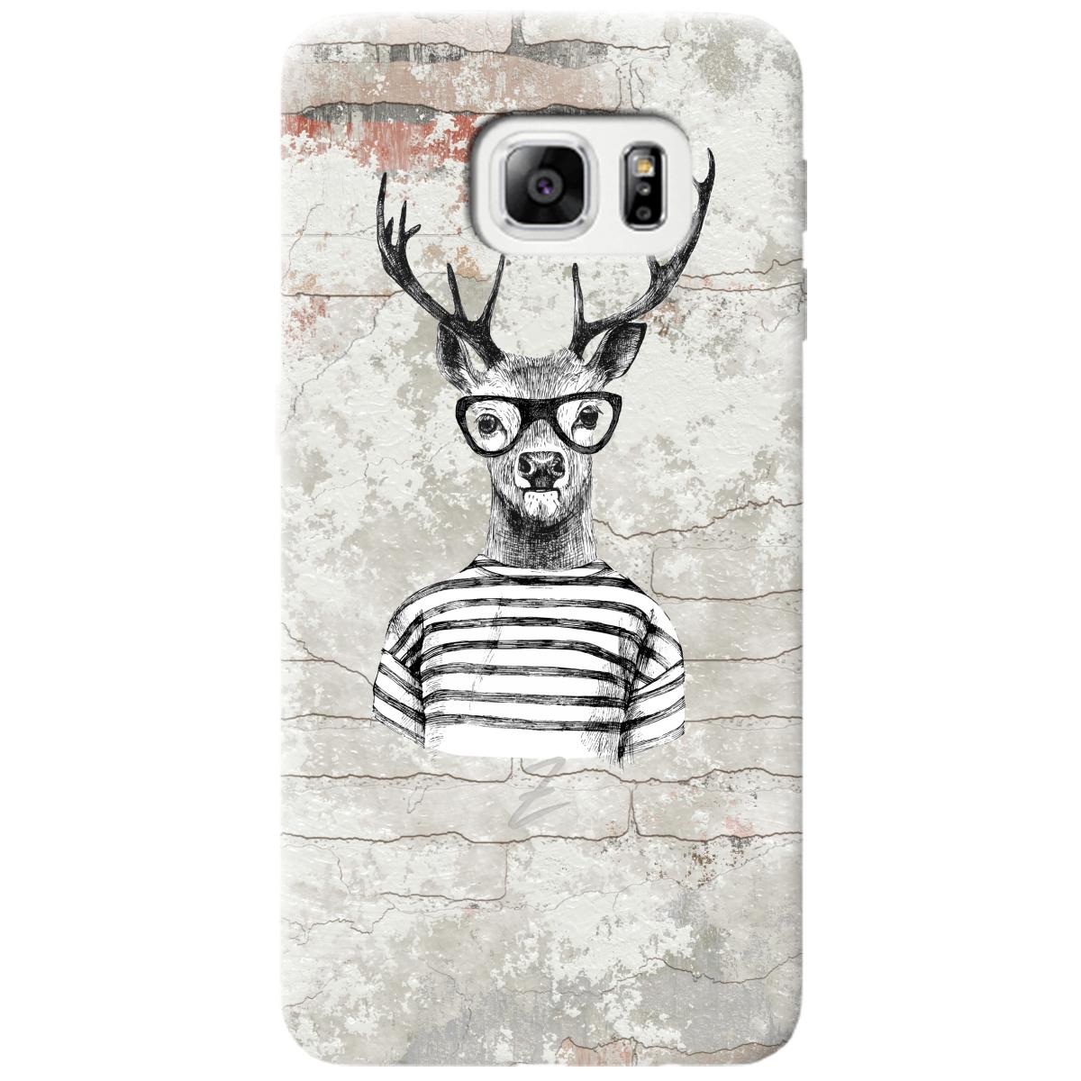 Силиконовый чехол Zorrov для Samsung Galaxy S6 - Deer (08870040134006956)