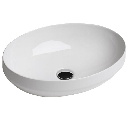 Умивальник накладний AXA Decus 8510012 500x350x150 мм Білий (157197)