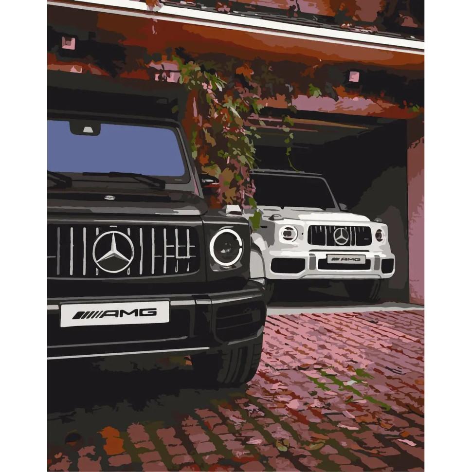 Картина по номерам ORIGAMI Гелендвагены AMG 40х50 см (LW32060)