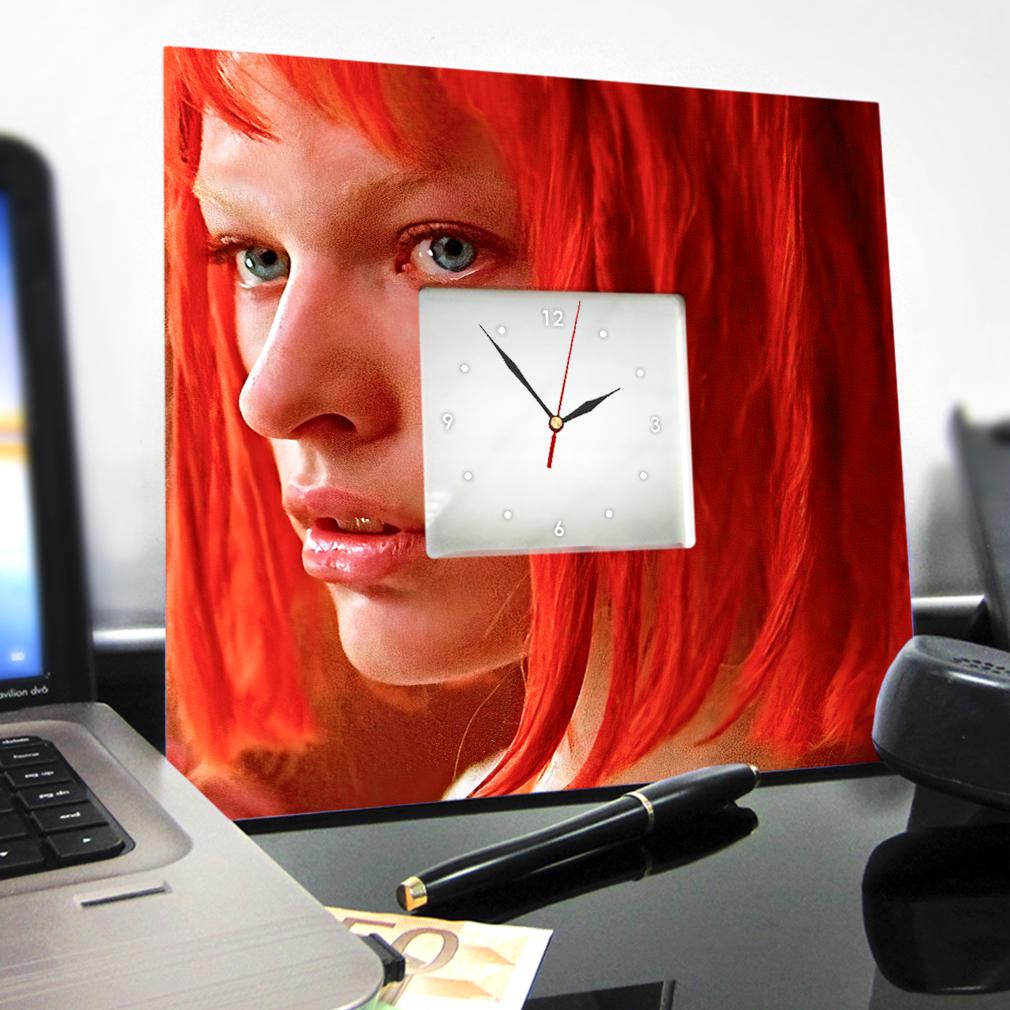 Часы Фильм ''Пятый элемент" Лилу Даллас 260x260 мм (C04642) - фото 3 Часы Фильм ''Пятый элемент" Лилу Даллас 260x260 мм (C04642) - фото 3