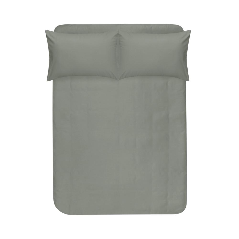 Простыня на резинке с наволочками Lotus Home Leona сатин premium 180х200/50х70 см 2 шт.