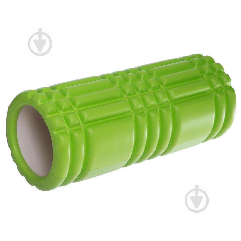 Роллер для занятий йогой и пилатесом Grid 3D Roller FI-6277 d-14.5см, l-33см Салатовый