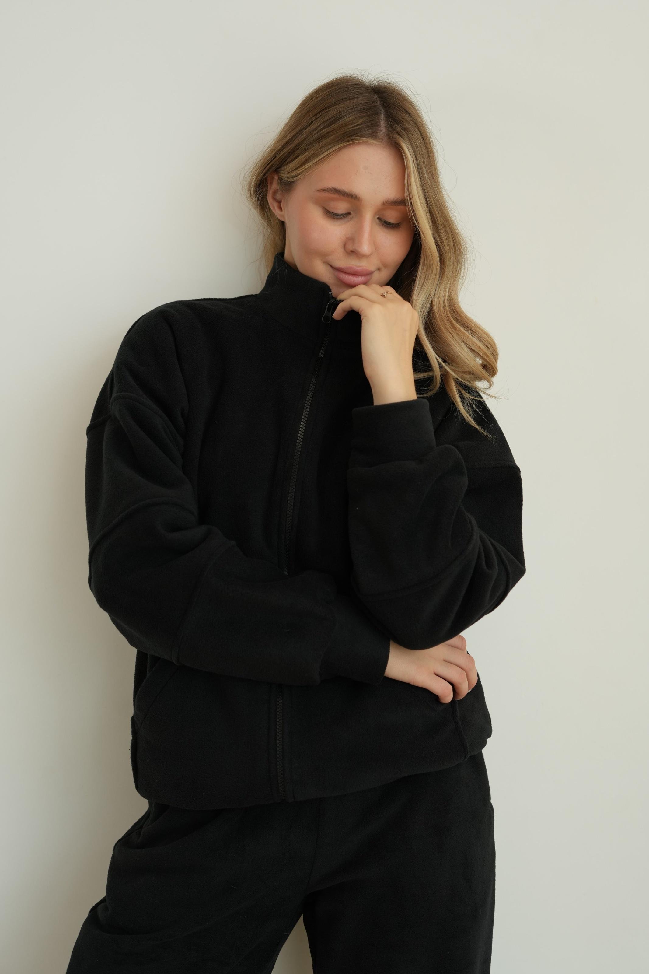 Костюм флісовий CASUAL S/M Чорний (10301SM)