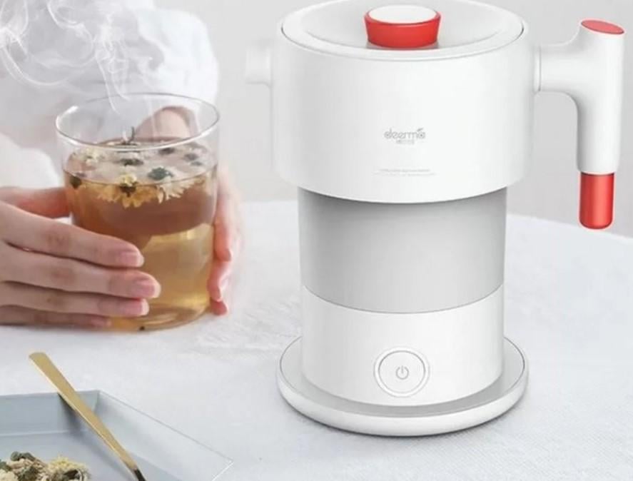 Електрочайник портативний Deerma Liquid Heater DEM-DH202 White (101077) - фото 6 Електрочайник портативний Deerma Liquid Heater DEM-DH202 White (101077) - фото 6