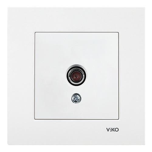 Розетка телевизионная Viko Karre TV Белый (21069-е)