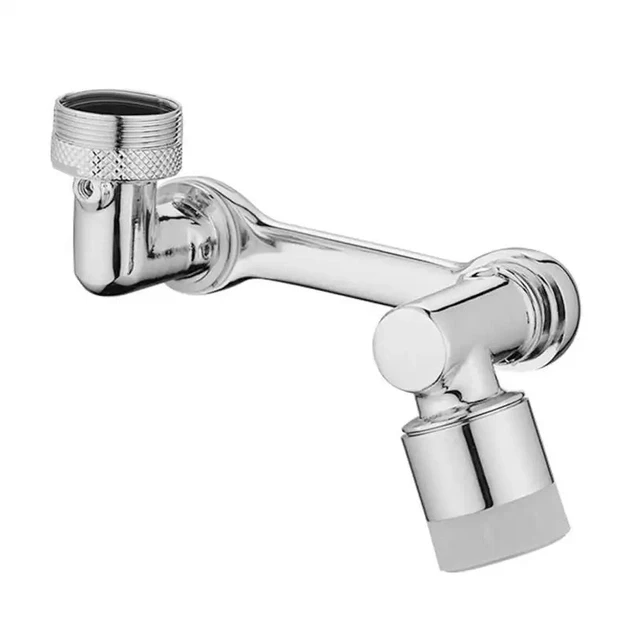 Аэратор для крана Faucet Splash Head с поворотом на 1080°/2 режима металл (1855075380)