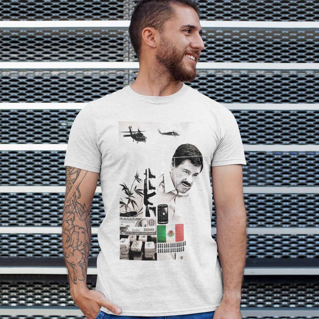 Футболка унисекс El Chapo XL Белый (00000008141)
