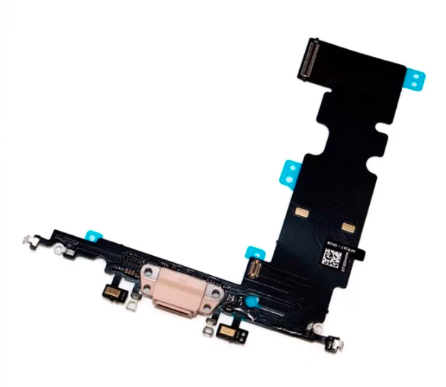 Порт зарядки iPhone 8 Plus Gold (P417)
