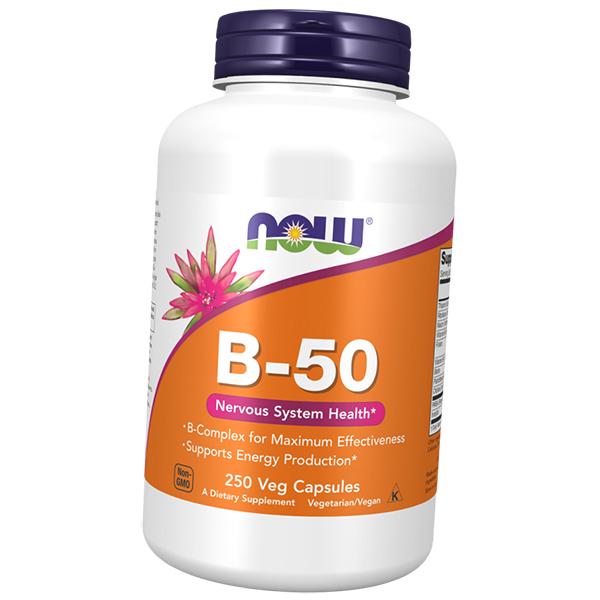 Вітаміни групи В Now Foods B-50 Complex 250 вег капс (36128003) • Краща ...