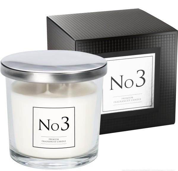 Свеча ароматическая в стеклянной банке №3 (SNP100-003) Свеча ароматическая в стеклянной банке №3 (SNP100-003)