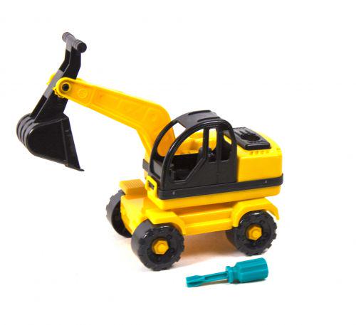 Конструктор с отверткой Экскаватор (58957)