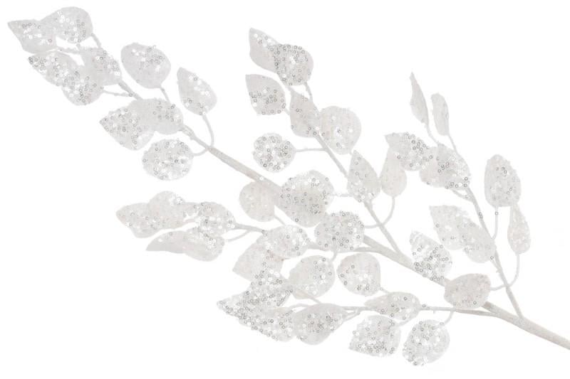 Веточка новогодняя 807333 80 см Белый