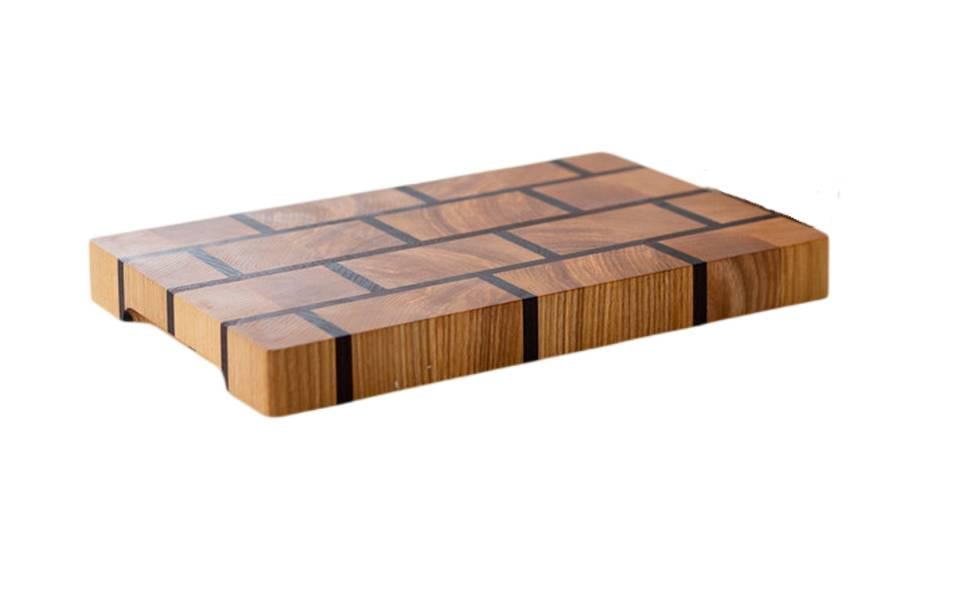 Доска разделочная BVD64 деревянная торцевая 25х35 см (2356)