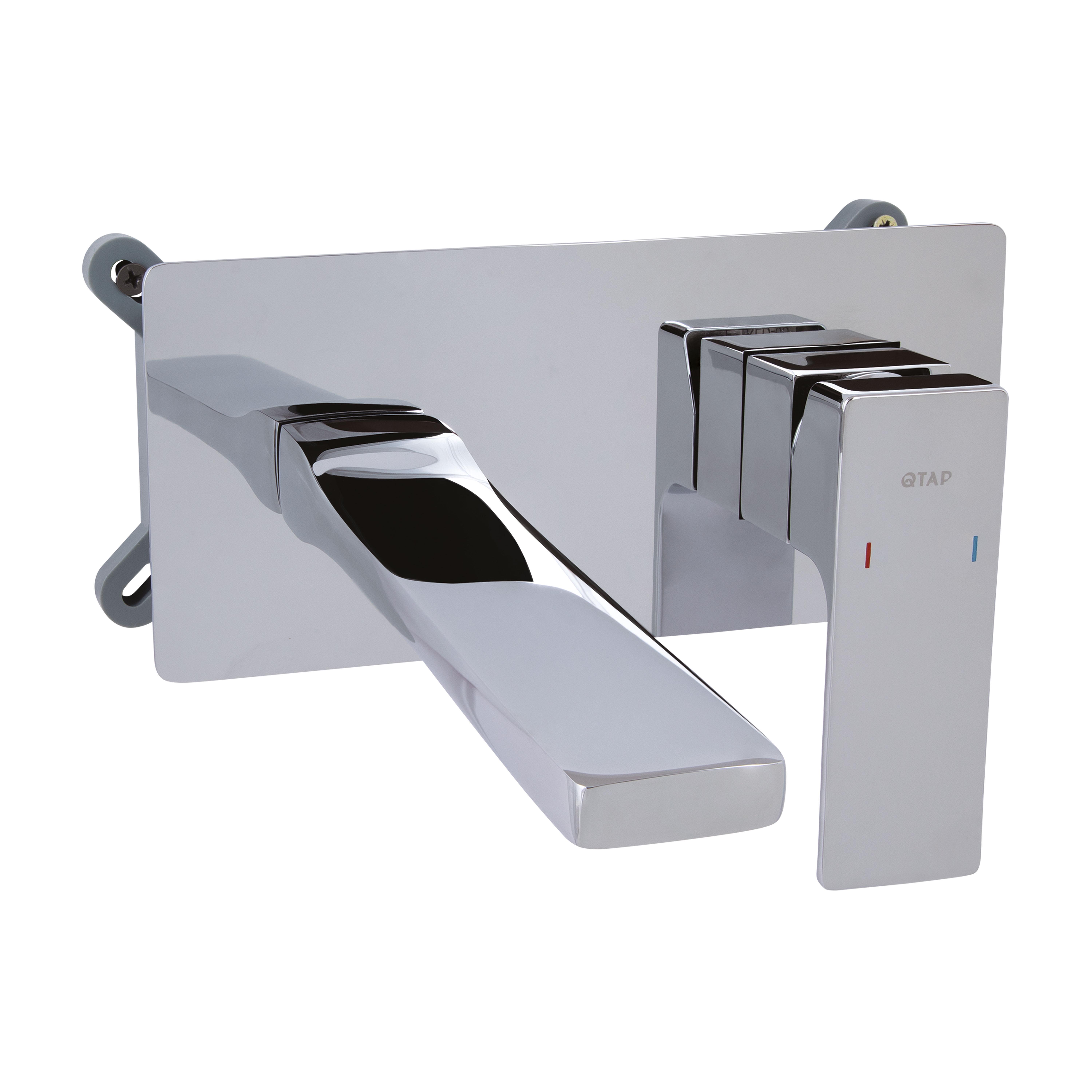 Смеситель для раковины скрытого монтажа Qtap Gemini QTGEM273CRM45693 Chrome