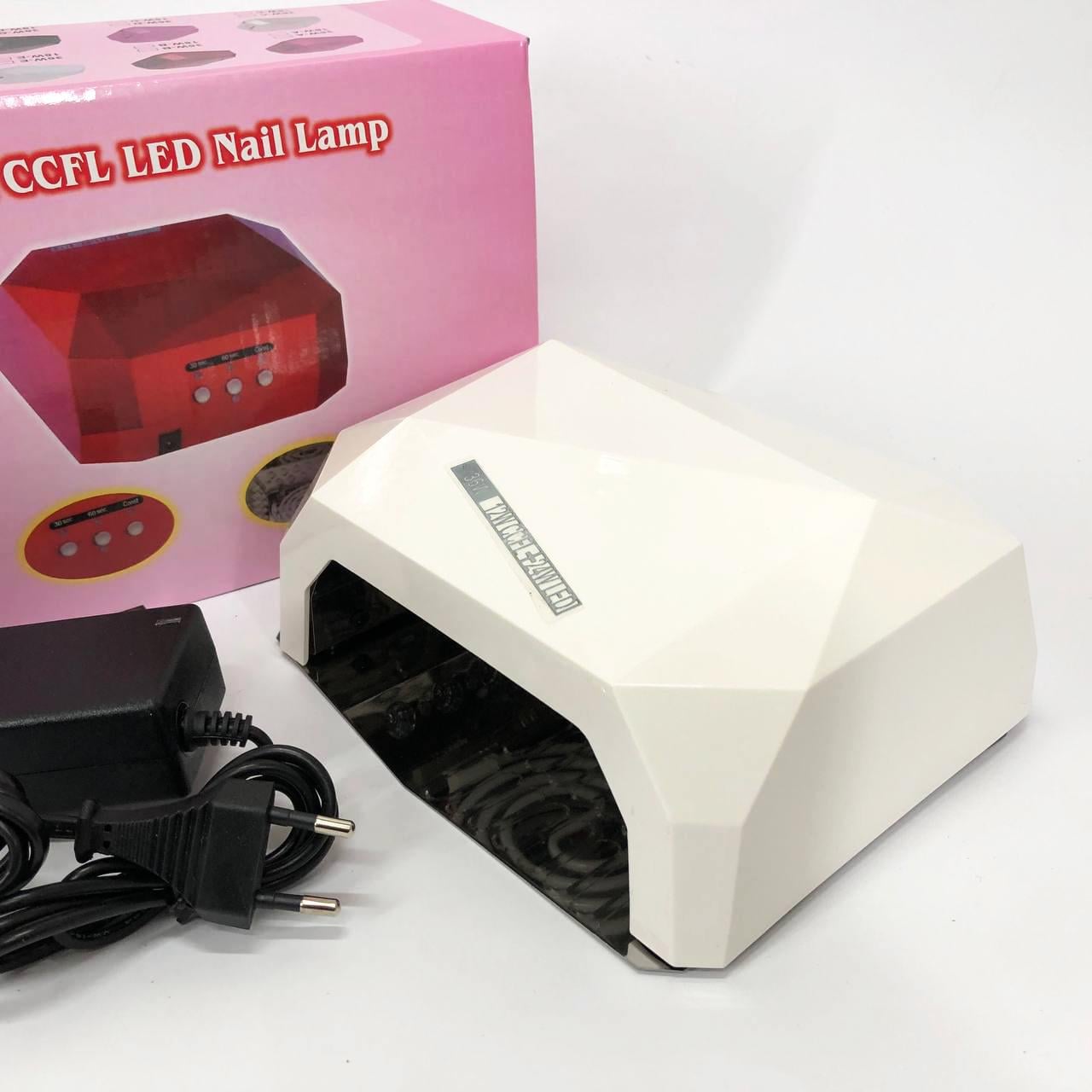 Сушарка для нігтів UV LAMP CCF+LED Білий