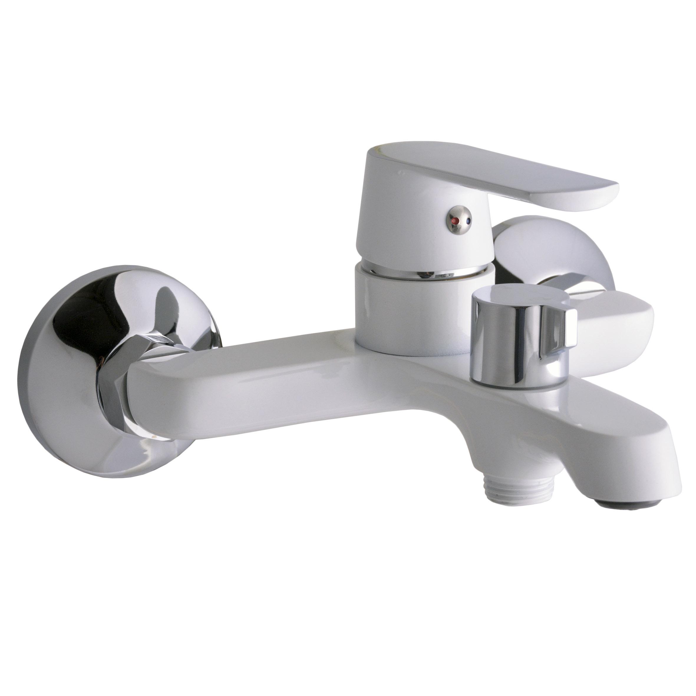 Смеситель для ванны Globus Lux Laguna GLA-0102NE-7-WHITE 000022562 однорычажный Белый (125833) Смеситель для ванны Globus Lux Laguna GLA-0102NE-7-WHITE 000022562 однорычажный Белый (125833)