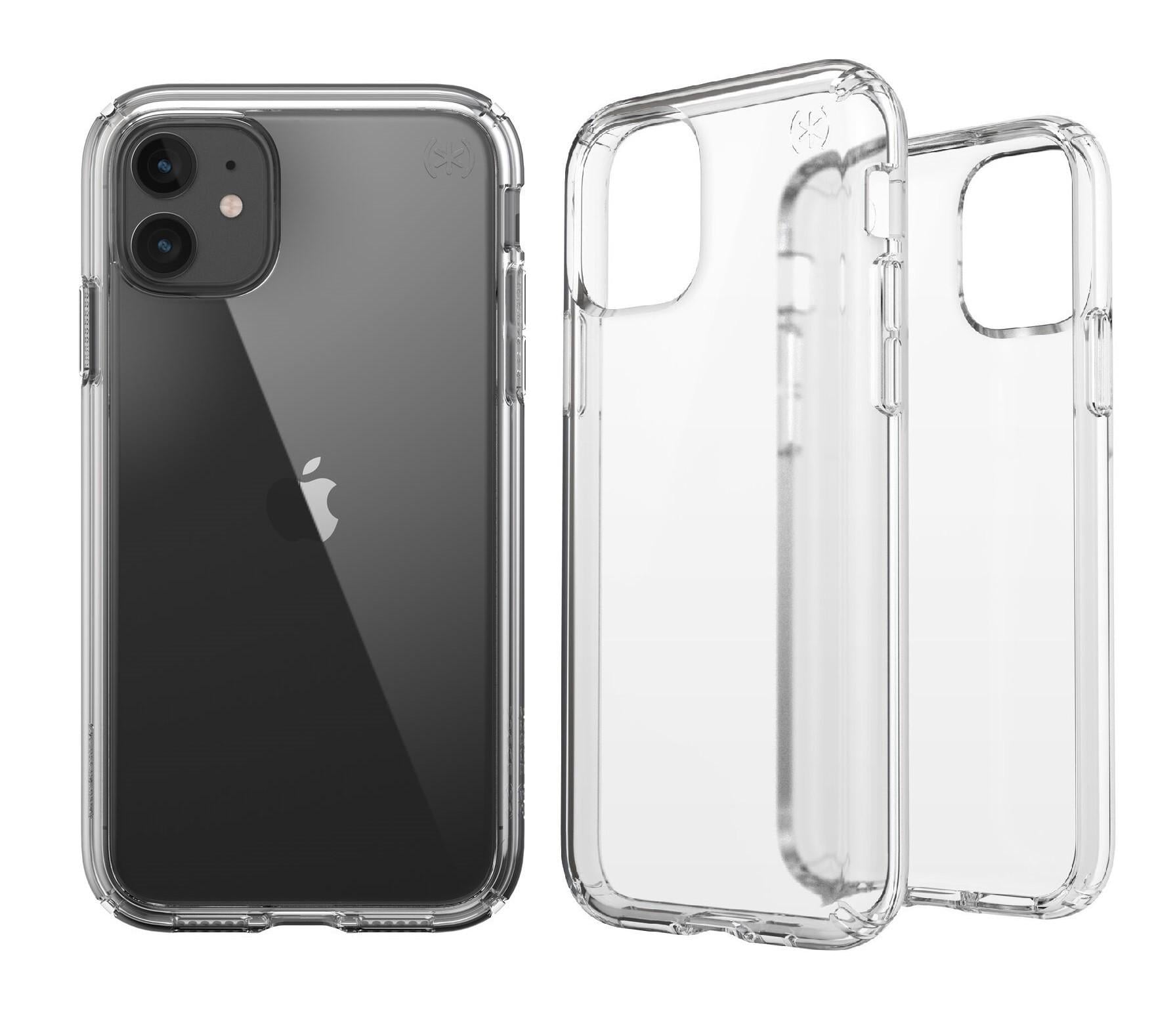 Чохол прозорий протиударний з антимікробним покриттям Speck Presidio Stay Clear Б.У. для Iphone 11 (6.1") Crystal