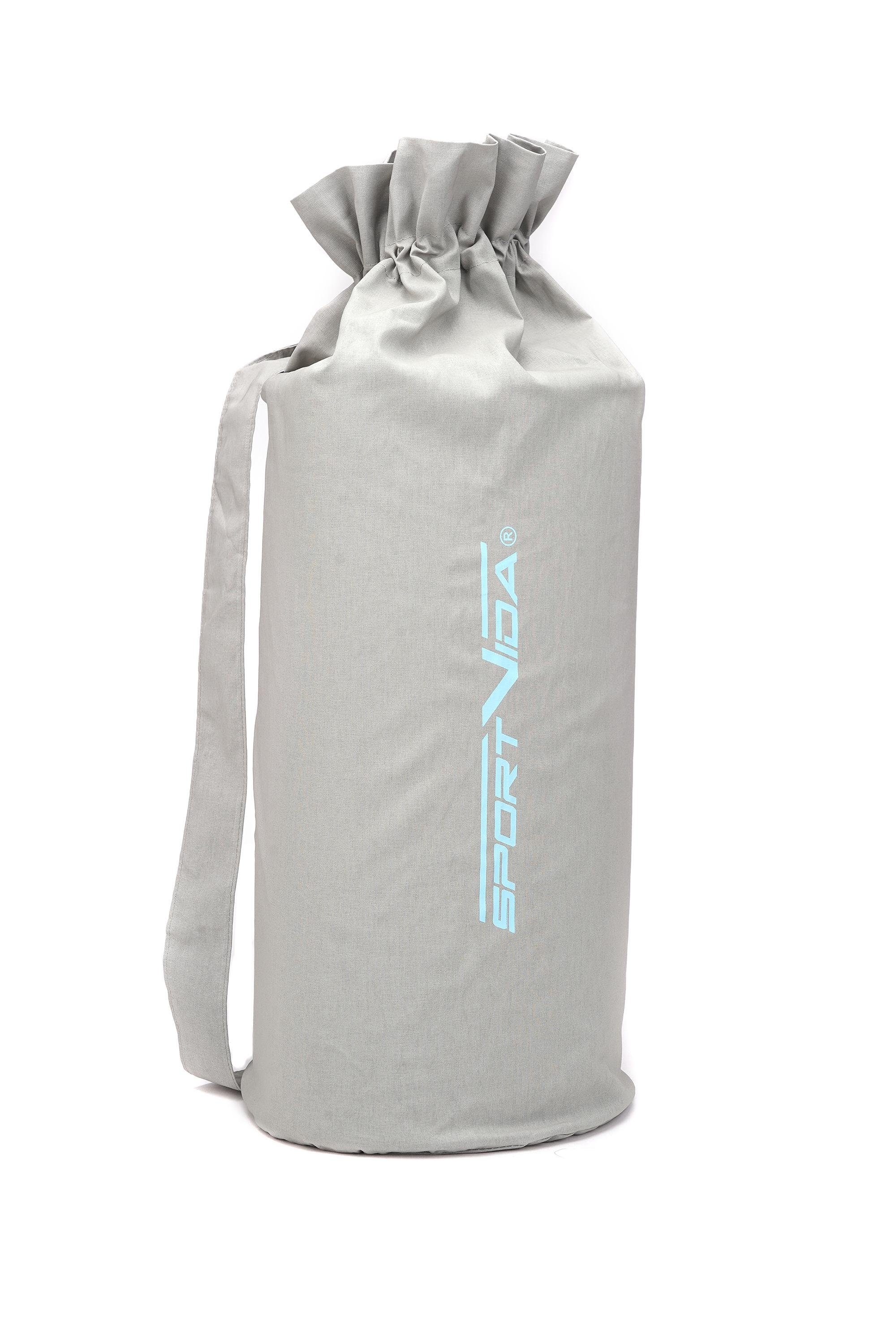 Килимок акупунктурний з валиком SportVida Аплікатор Кузнєцова 130x50 см Grey/Sky Blue (SV-HK0410) - фото 7