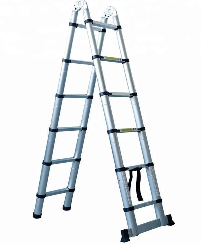 Лестница алюминиевая трансформер телескопическая 4,4м(2104618749) - фото 8 Лестница алюминиевая трансформер телескопическая 4,4м(2104618749) - фото 8