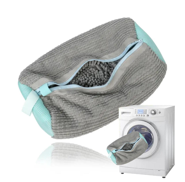 Мішок для прання BauTech взуття в пральній машині Сірий - фото 2