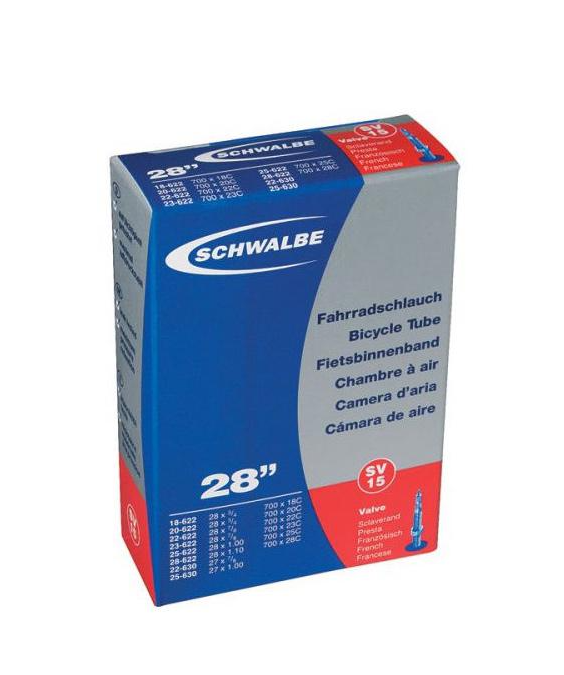 Камера для велосипеда Schwalbe SV15 EK 40 мм 28"/18/28" x622/630 (TUB-F1-05)