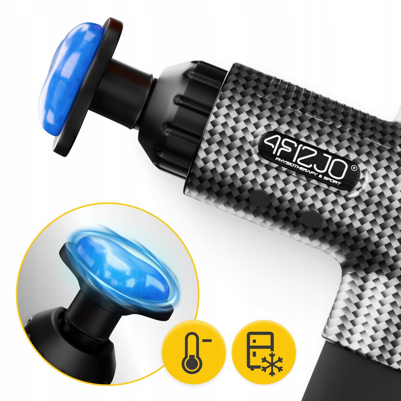 Массажер перкуссионный 4fizjo Massage Gun Ultra Cool Edition ручной 100 Вт (P-5905973401470) - фото 5