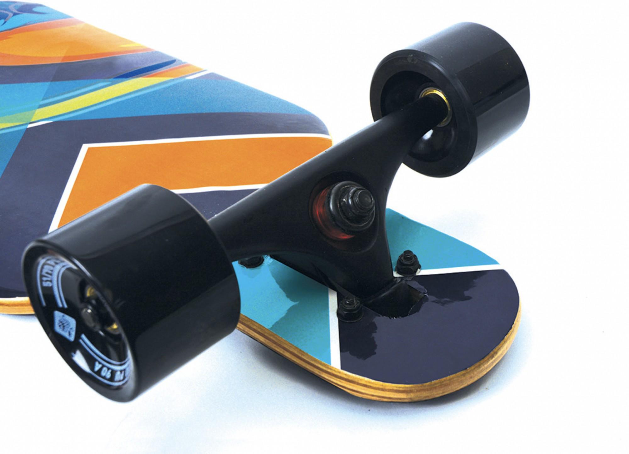 Лонгборд Schildkröt Longboard Freeride Cool Chimp 41" Різнокольоровий (510690) - фото 4