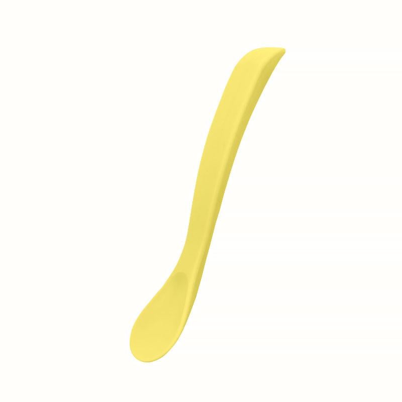 Силиконовая ложка Cumenss 2020 Yellow детская для первого прикорма новорожденных
