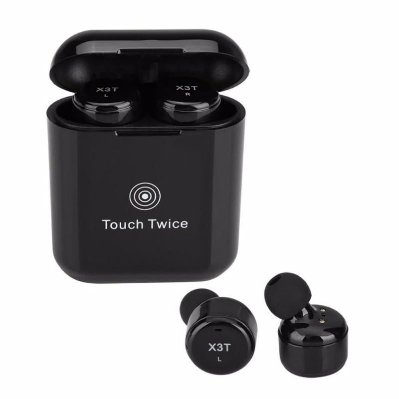 Наушники беспроводные AS TWS X3T Black (18015)