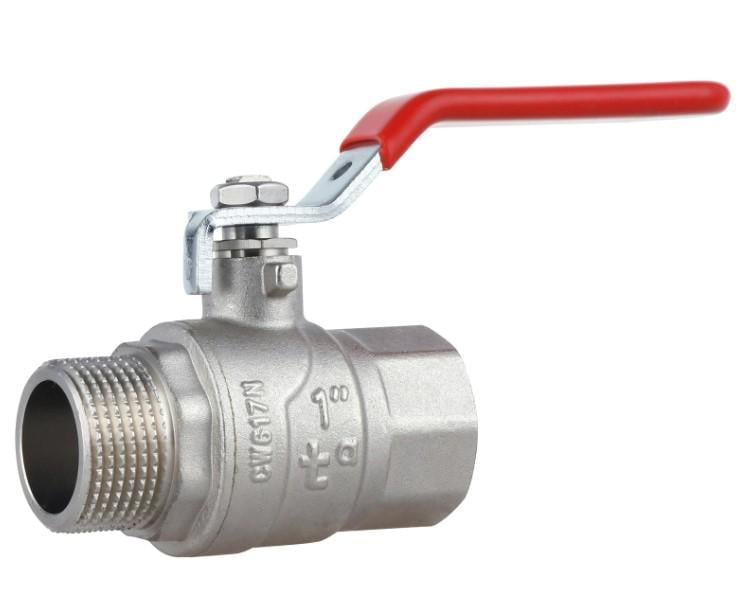 Кран шаровой Thermo Alliance Forte 1" ВЗ прямой PN40 рычаг (SF605W25)
