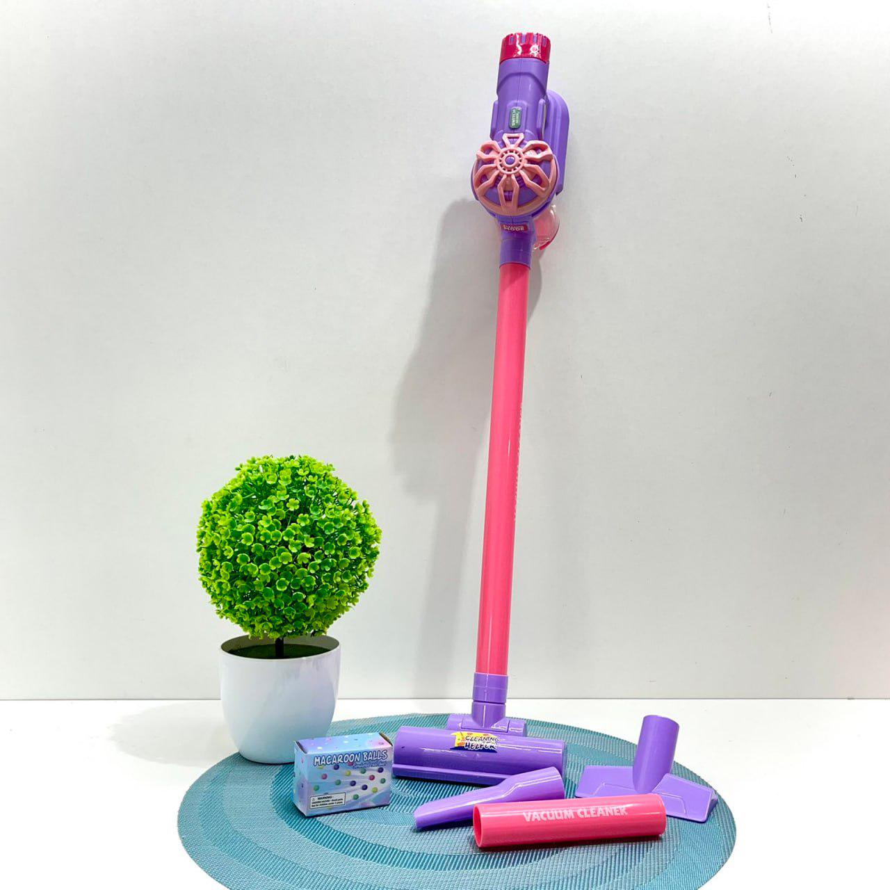 Детский игровой набор Limo Toy для уборки с пылесосом 62 см Фиолетовый (096-60A-B) - фото 10 Детский игровой набор Limo Toy для уборки с пылесосом 62 см Фиолетовый (096-60A-B) - фото 10