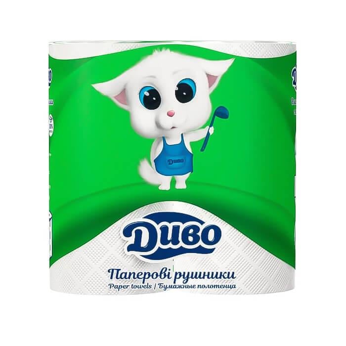 Бумажные полотенца Диво двухслойные 10 уп. (2205)