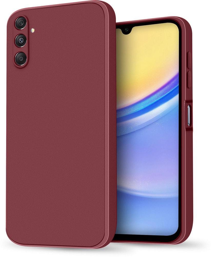 Силиконовый чехол HardCorner Samsung Galaxy A15 A155 (с микрофиброй) Wine (35406-42) Силиконовый чехол HardCorner Samsung Galaxy A15 A155 (с микрофиброй) Wine (35406-42)