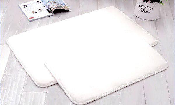 Набір килимків в ванну та туалет Smooth Premium Memory Foam 2в1 80х50/60х40 см Білий (NKPSmooth0001) - фото 1 Набір килимків в ванну та туалет Smooth Premium Memory Foam 2в1 80х50/60х40 см Білий (NKPSmooth0001) - фото 1