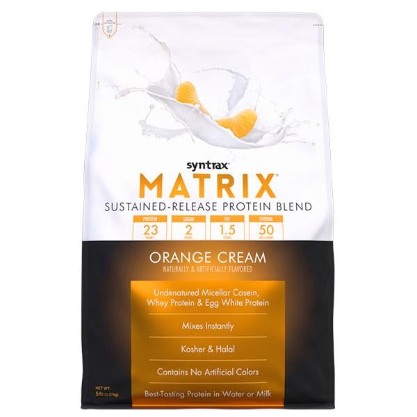 Протеин Syntrax Matrix 5.0 2270 г 76 порций Orange Cream (000026075)
