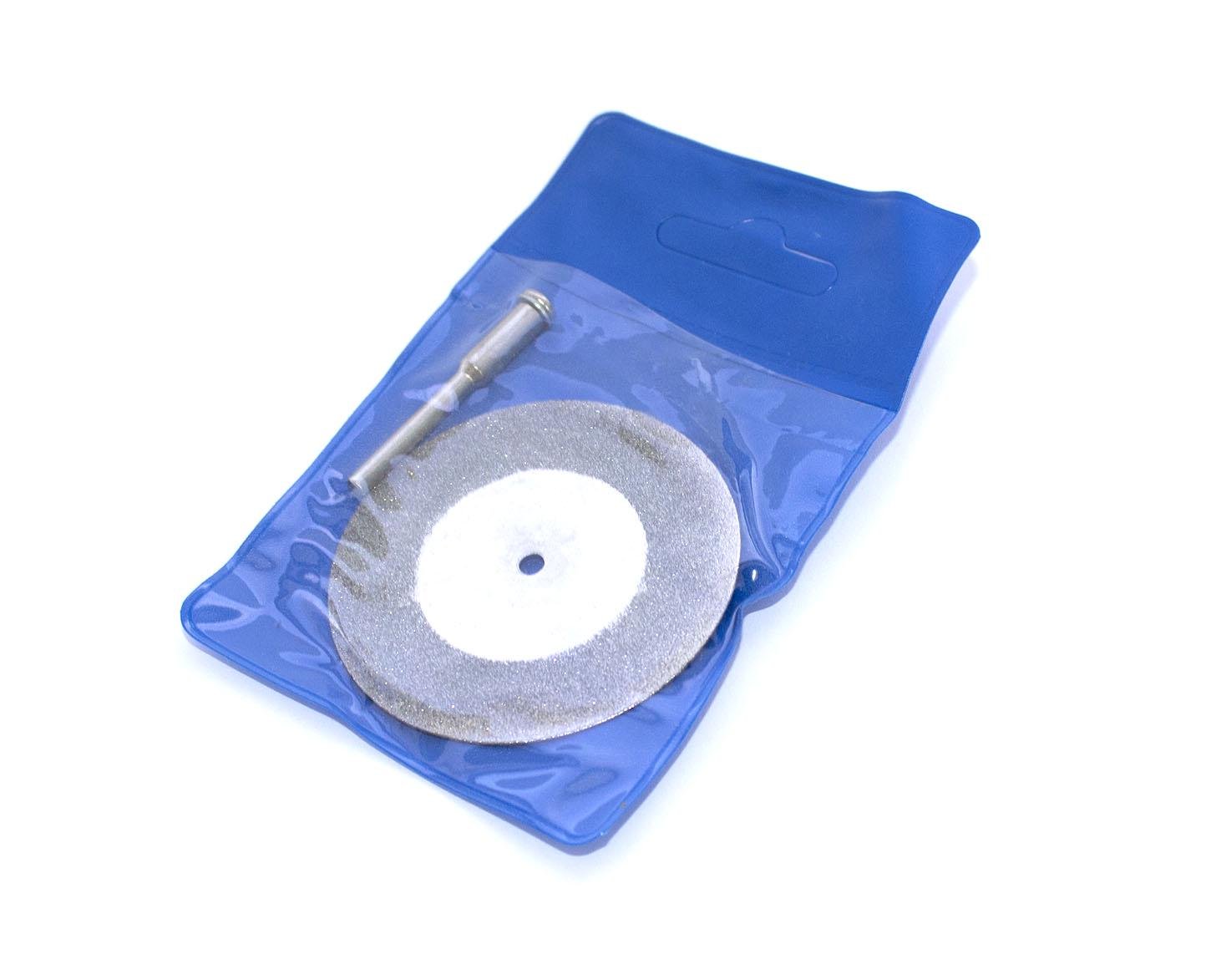 Алмазный диск с держателем отрезной на болгарку 50х0,5х3х16 мм