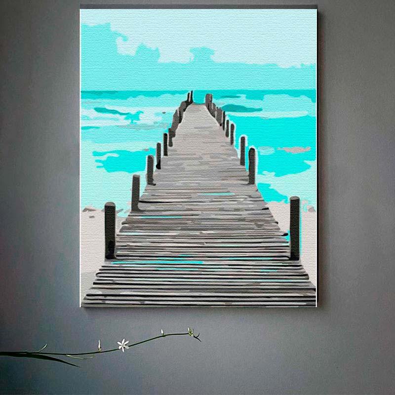 Картина по номерам ART CRAFT Морской пирс 40х50 см (11010-AC)