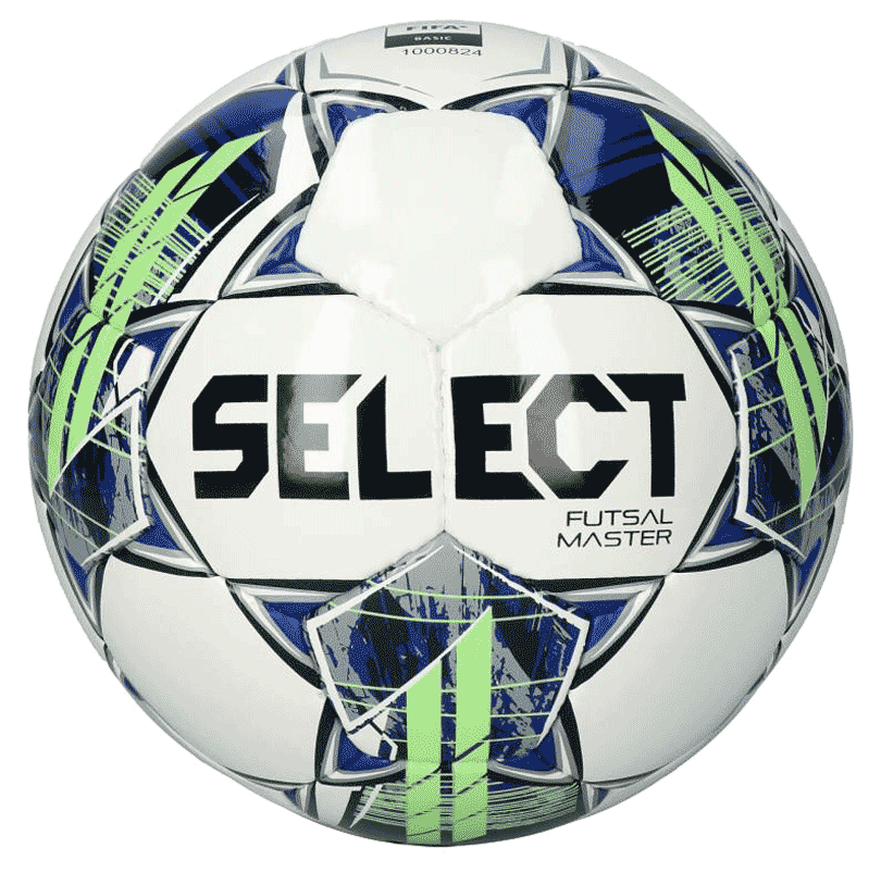 Мяч футзальный Select Futsal Master v22 Уни р. 4 Бело-зеленый