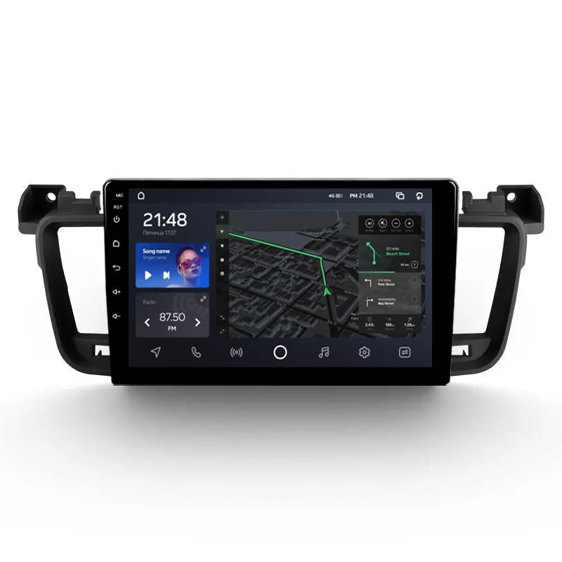 Штатная магнитола AMS T910 3/32 Gb Peugeot 508 0 Din 2011-2018 (AR-57223)