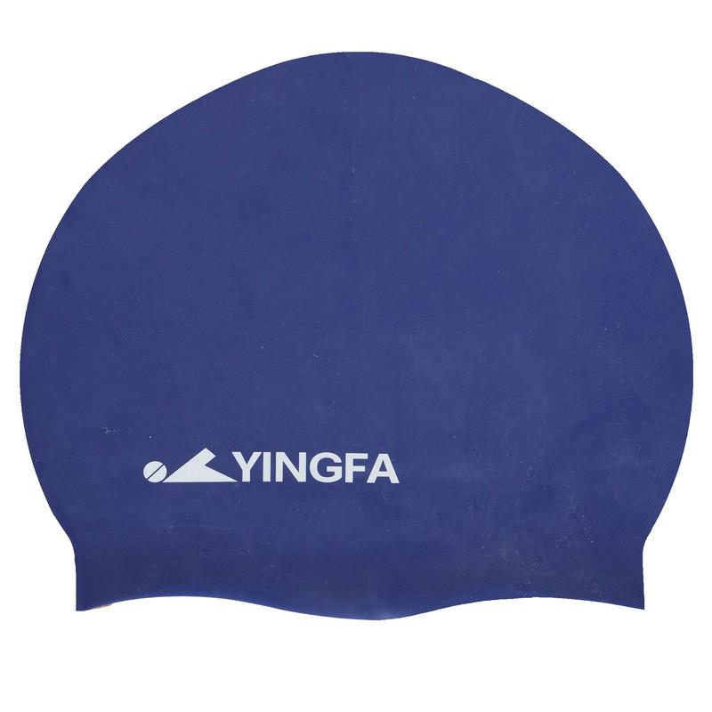Шапочка для плавания YINGFA C0067 силиконовая Темно-синий (C0067_Темно-синий) - фото 4
