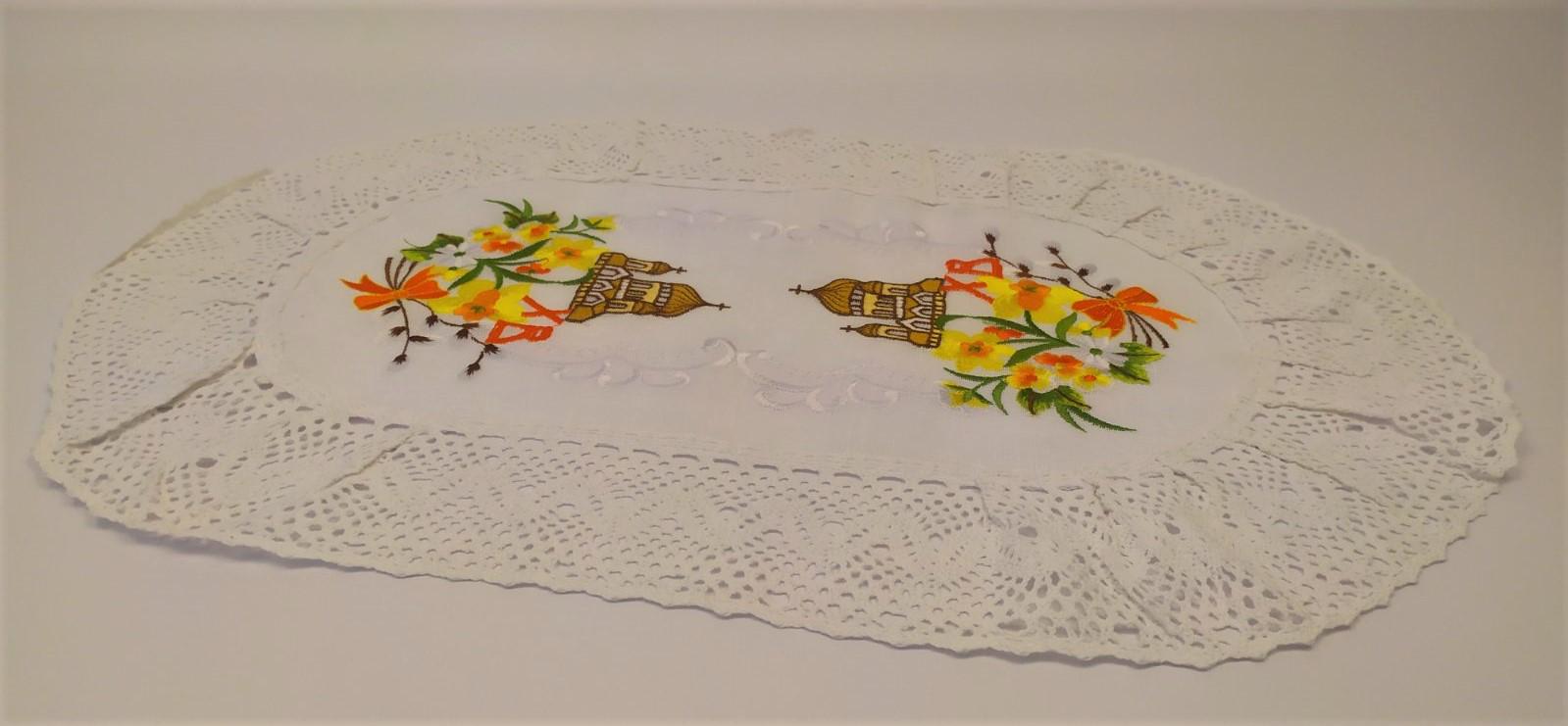 Дорожка пасхальная 40x60 см OV Easter Flowers (CN15600)