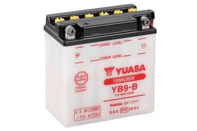 Акумулятор Yuasa Мото YB9-B CP 12 V 9,5 Ah 115 A