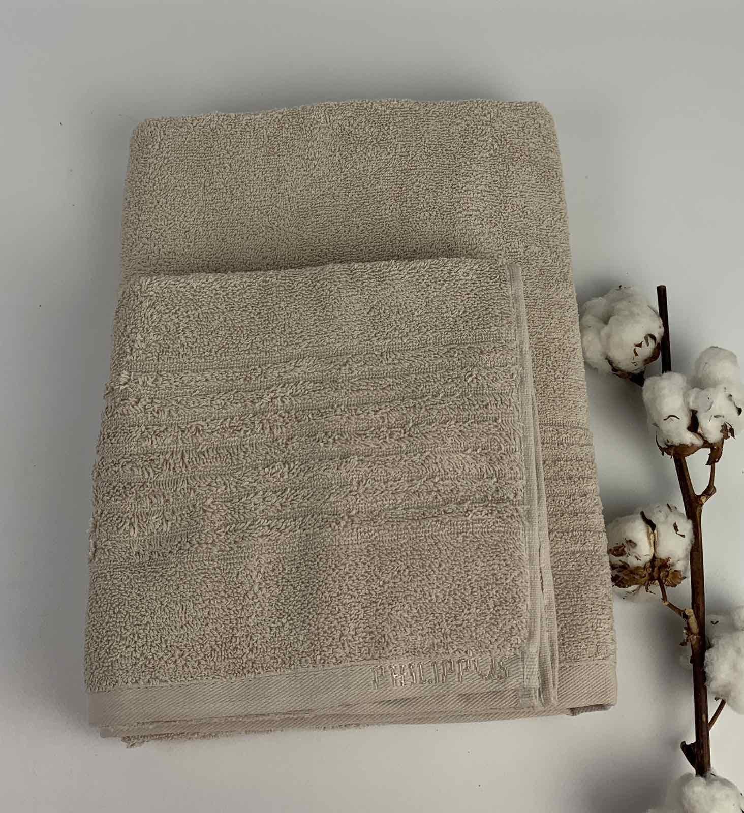 Набор полотенец Philippus Collesium Cotton Artemis ЕA121 2 шт. Бежевый (CN30815) Набор полотенец Philippus Collesium Cotton Artemis ЕA121 2 шт. Бежевый (CN30815)