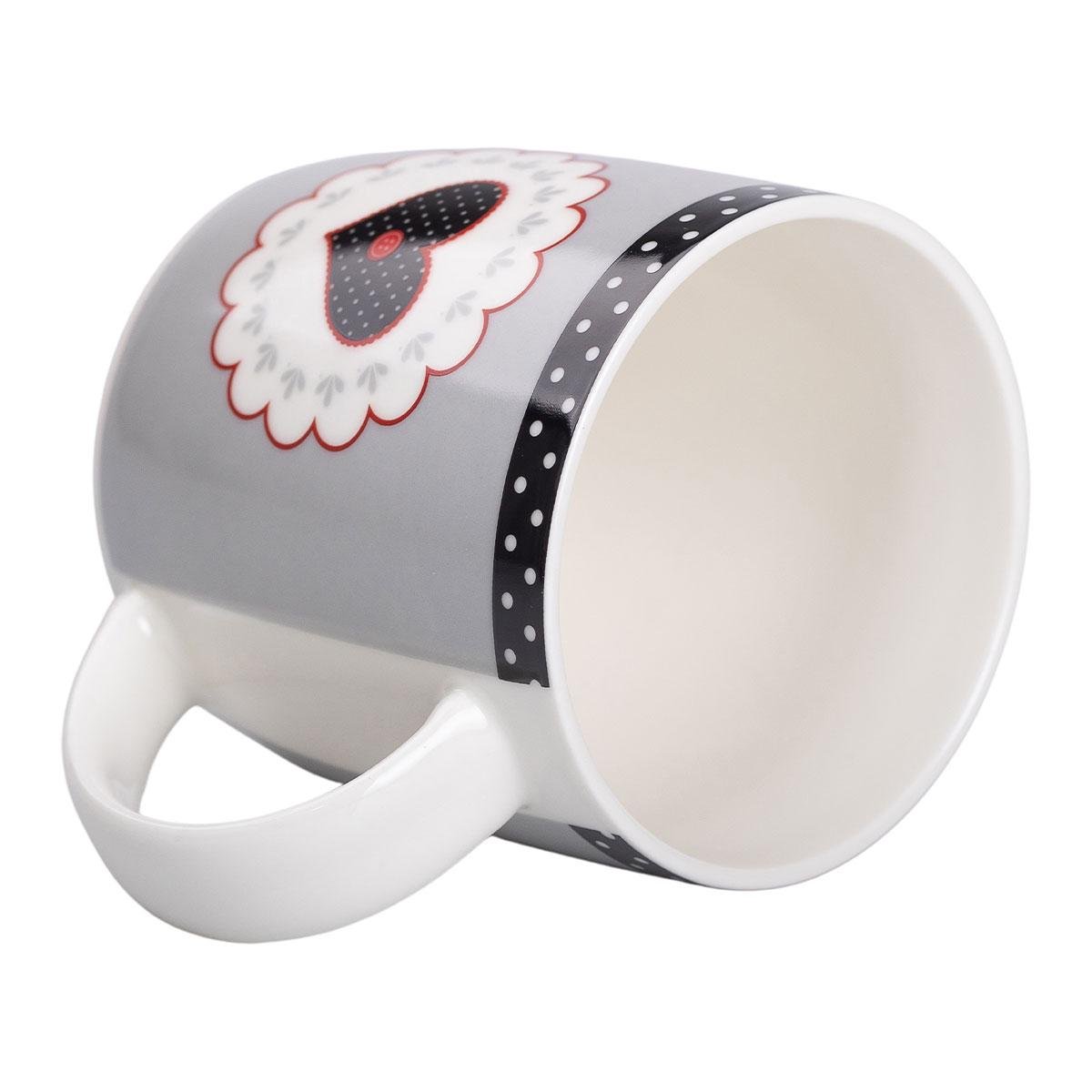 Кружка керамическая для чая и кофе 400 мл (5726)