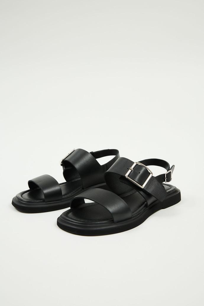 Босоножки женские LONZA кожаные р. 37 Черный (197624) - фото 2 Босоножки женские LONZA кожаные р. 37 Черный (197624) - фото 2