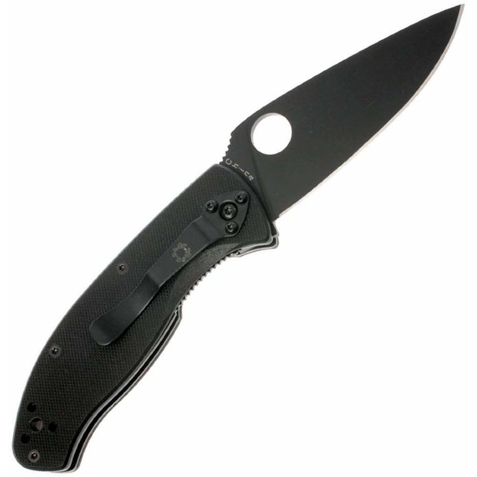 Ніж складаний Spyderco Tenacious Blade Black (C122GBBKP)