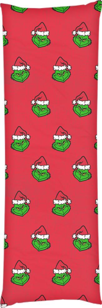 Подушка дакимакура Grinch 50x150 см (13531984)
